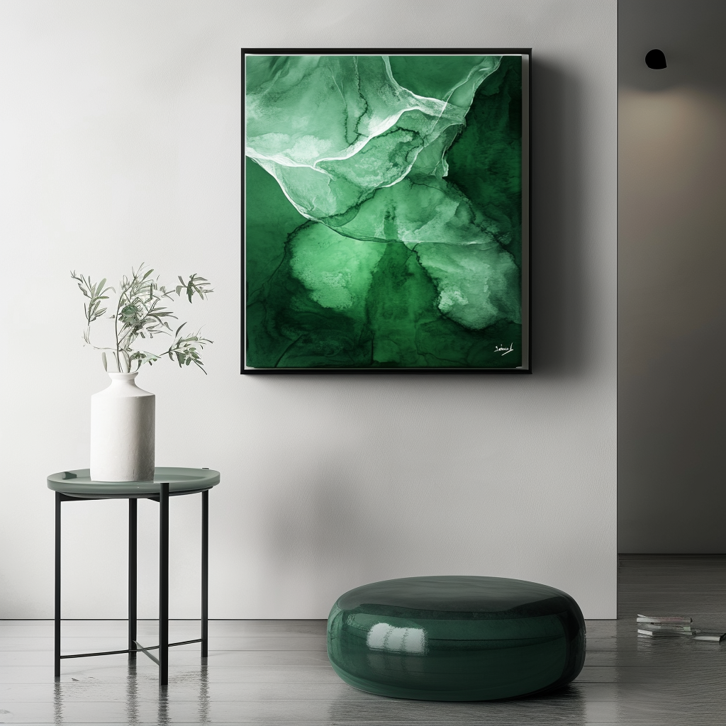 Minimalist Abstract Painting for Home Decor
