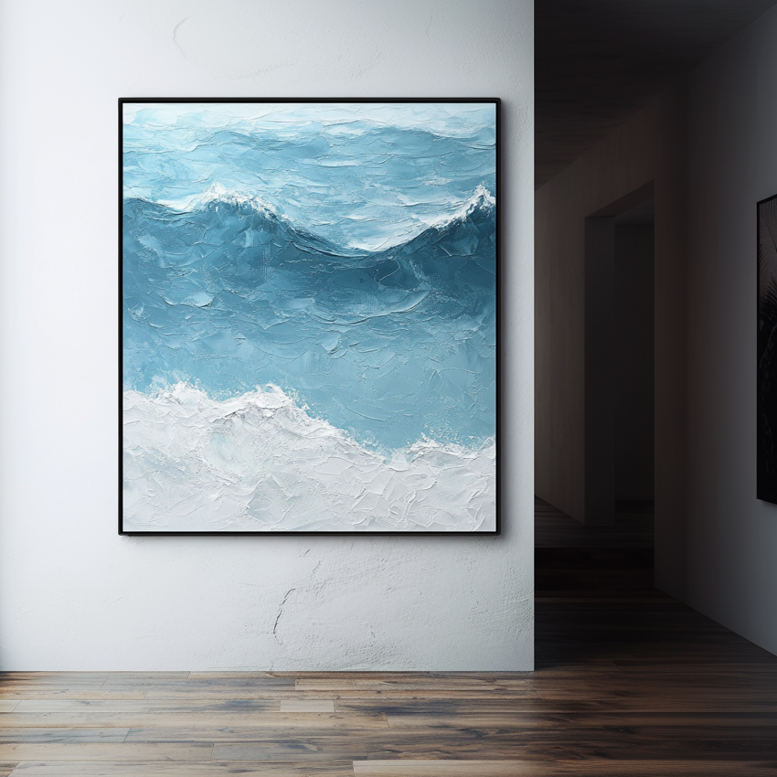 Minimalist Abstract Painting for Home Decor