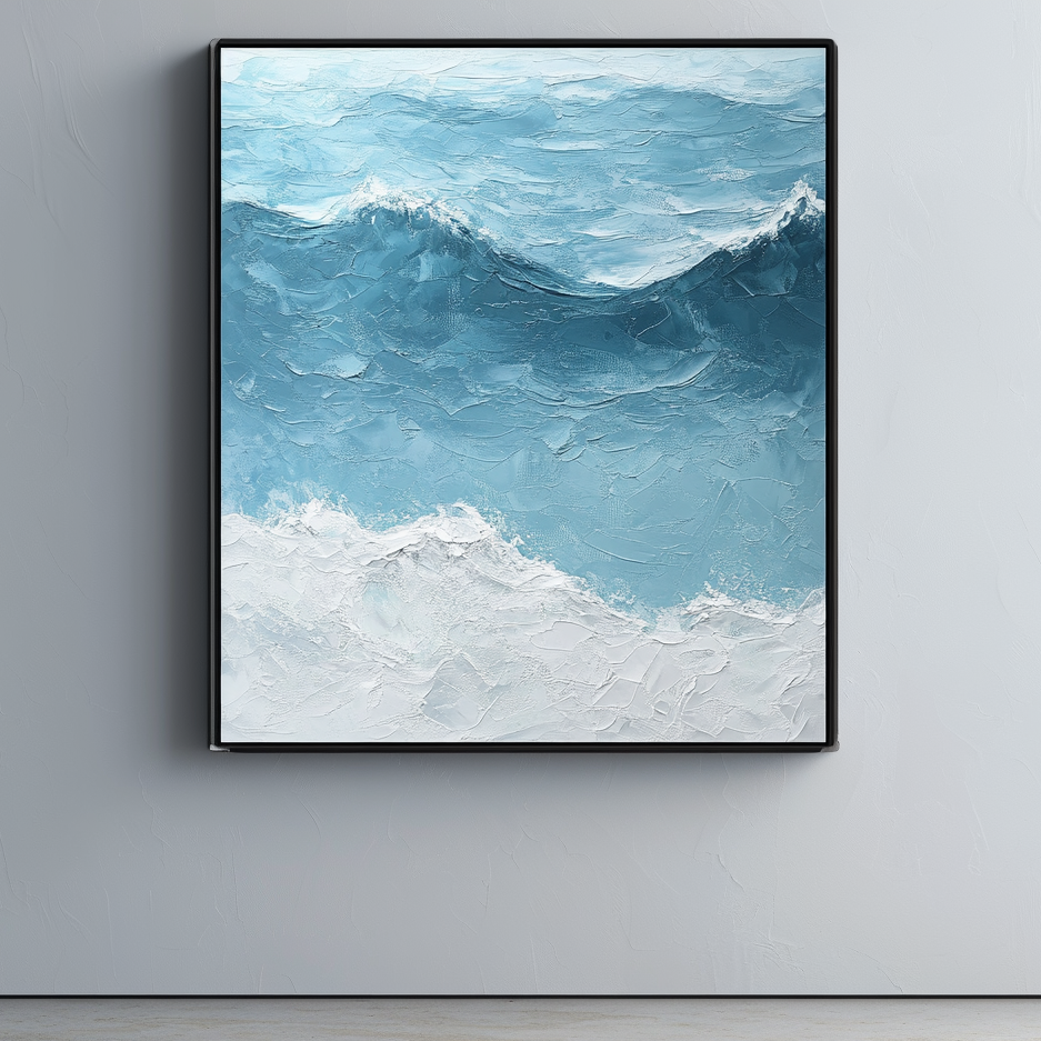 Minimalist Abstract Painting for Home Decor
