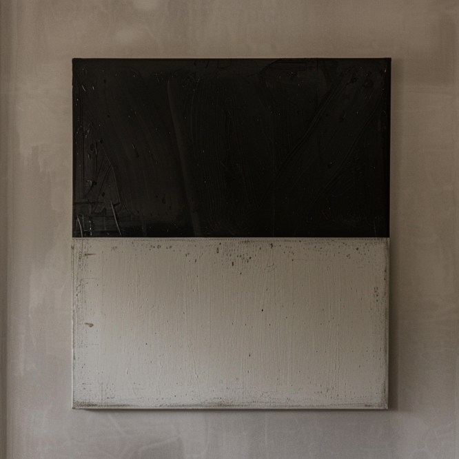 3D Textured Minimalistic Balance Canvas Painting Home Decor