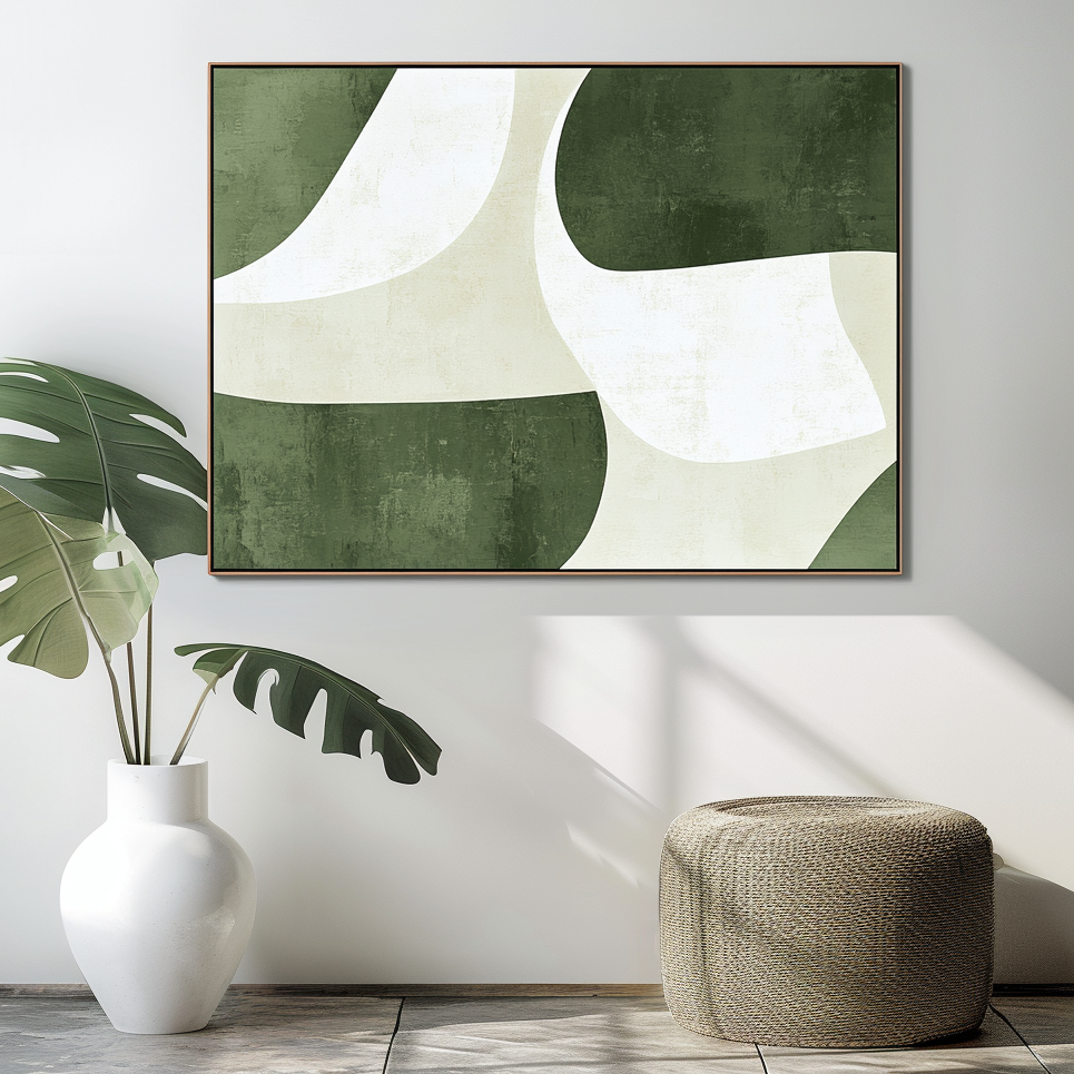 Minimalist Abstract Painting for Home Decor